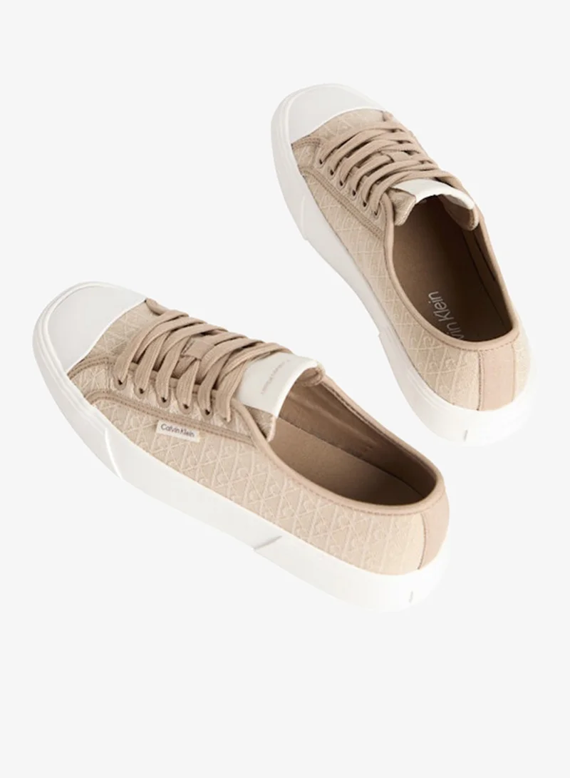 CALVIN KLEIN  Vivy - Emblem Logo Jacquard Trainers for Women | Best Price UAE